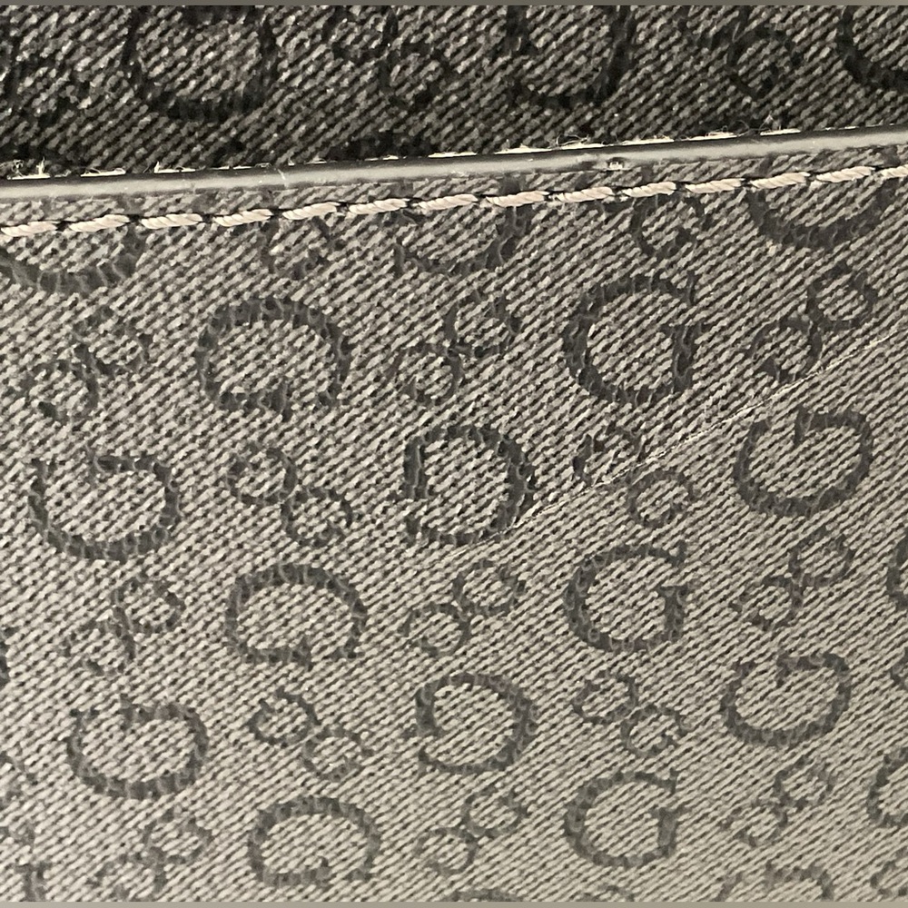 Guess Charcoal Logo Crossbody Bag - Picture 9 of 10